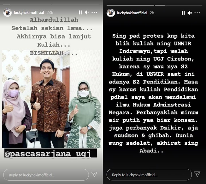 Jadi Wabup Indramayu, Lucky Hakim Lanjutkan Kuliah S-2 di Cirebon Tuai Protes