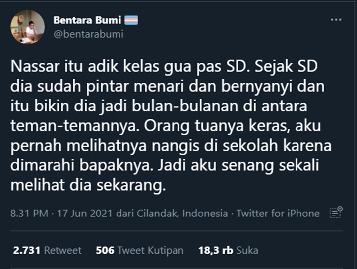 Gara-Gara Heboh Kabar Bakal Diajak Kolab KFC, Nama Nassar Kini Jadi Trending Topik