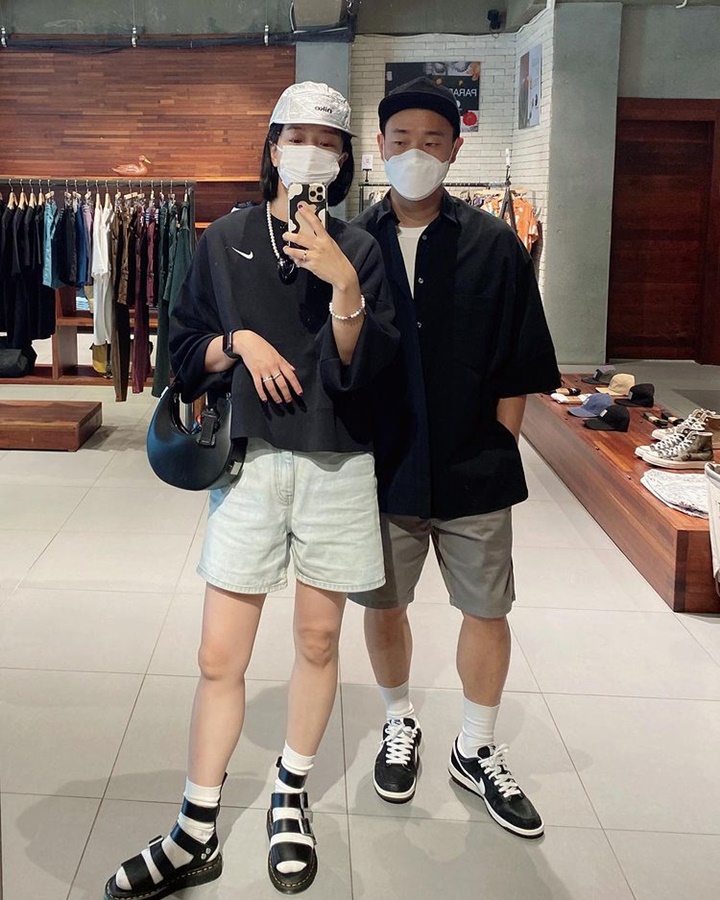 Kim Sa Eun dan Gary kompakan <i>style</i>