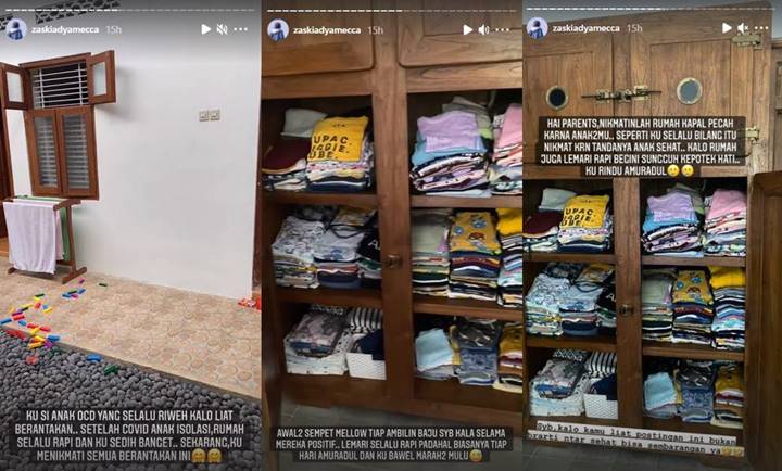Ngaku OCD, Zaskia Adya Mecca Kini Malah Sedih Gara-gara Rumah Rapi