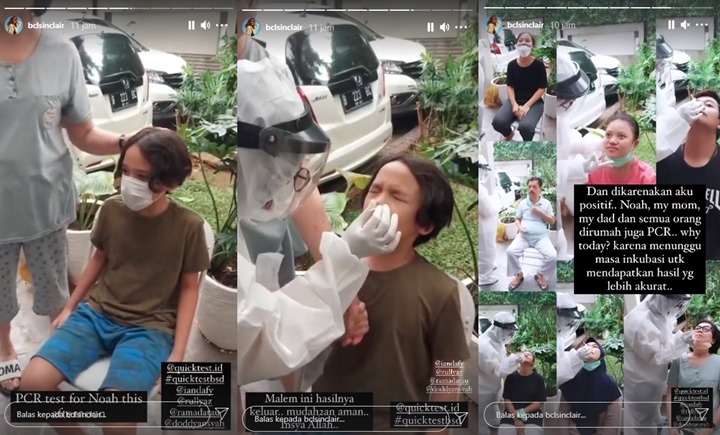 BCL Ungkap Alasan Sang Putra dan Keluarga Baru Swab Test