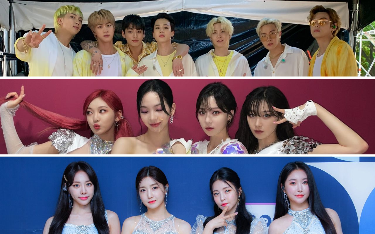 BTS, aespa dan Brave Girls Bersaing Sengit di Chart 24 Hit MelOn