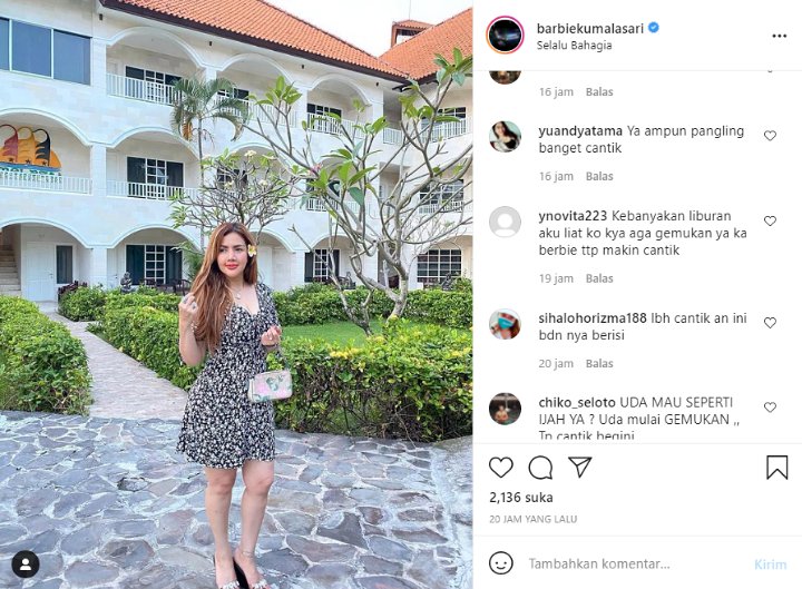 Barbie Kumalasari Dinilai Lebih Berisi Di Potret Terbaru, Malah Dipuji Jadi Makin Cantik