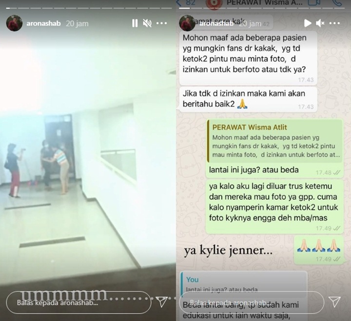 Aaron Ashab Positif Covid-19