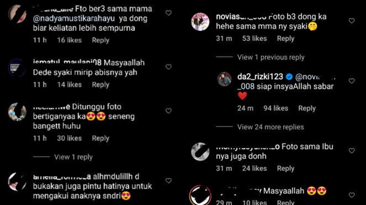 Jawaban Rizki DA Saat Diminta Segera Foto Keluarga Bareng Nadya Mustika Bikin Adem, Sudah Akur?