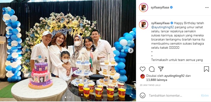 Imbas Pernyataan Ayah Rozak, Adik Ayu Ting Ting Picu Kekesalan Saat Tulis Ucapan ini