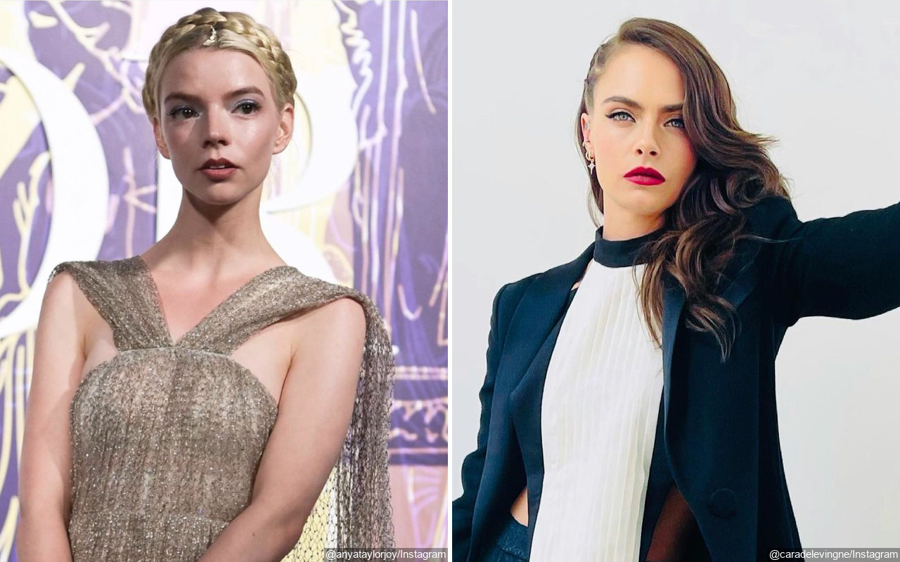 BFF Goals! Anya Taylor-Joy Bak Pahlawan Bantu Cara Delevingne Bereskan Masalah Wardrobe Malfunction