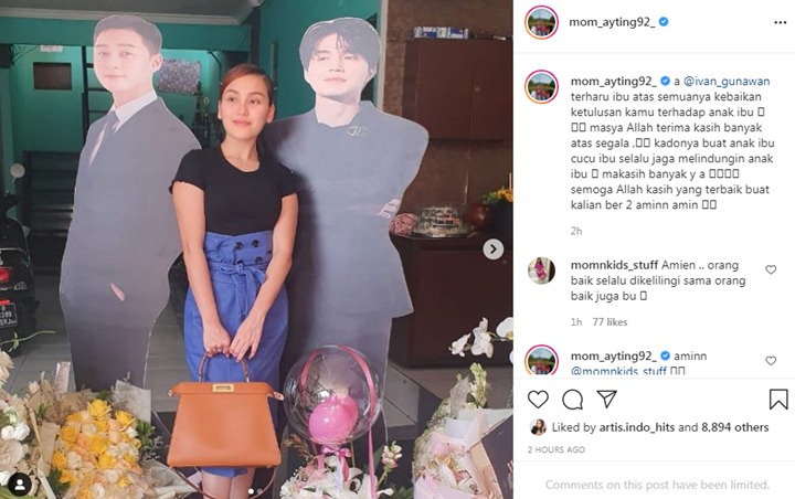 Ayu Ting Ting Dapat Hadiah Spesial dari Ivan Gunawan, Doa Umi Kalsum Disorot