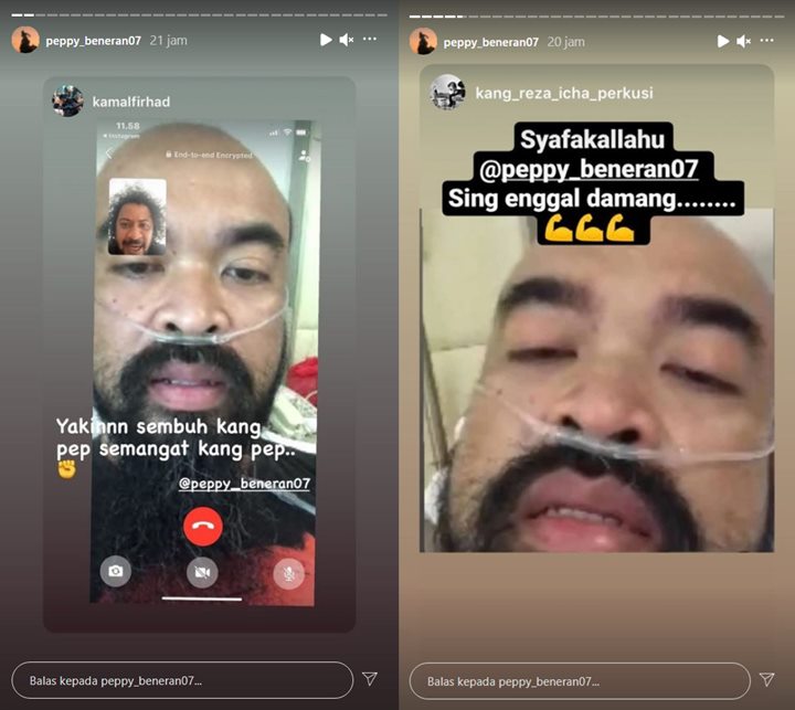 Dirawat Karena COVID-19, Begini Kondisi Peppy Saat Pakai Selang Oksigen