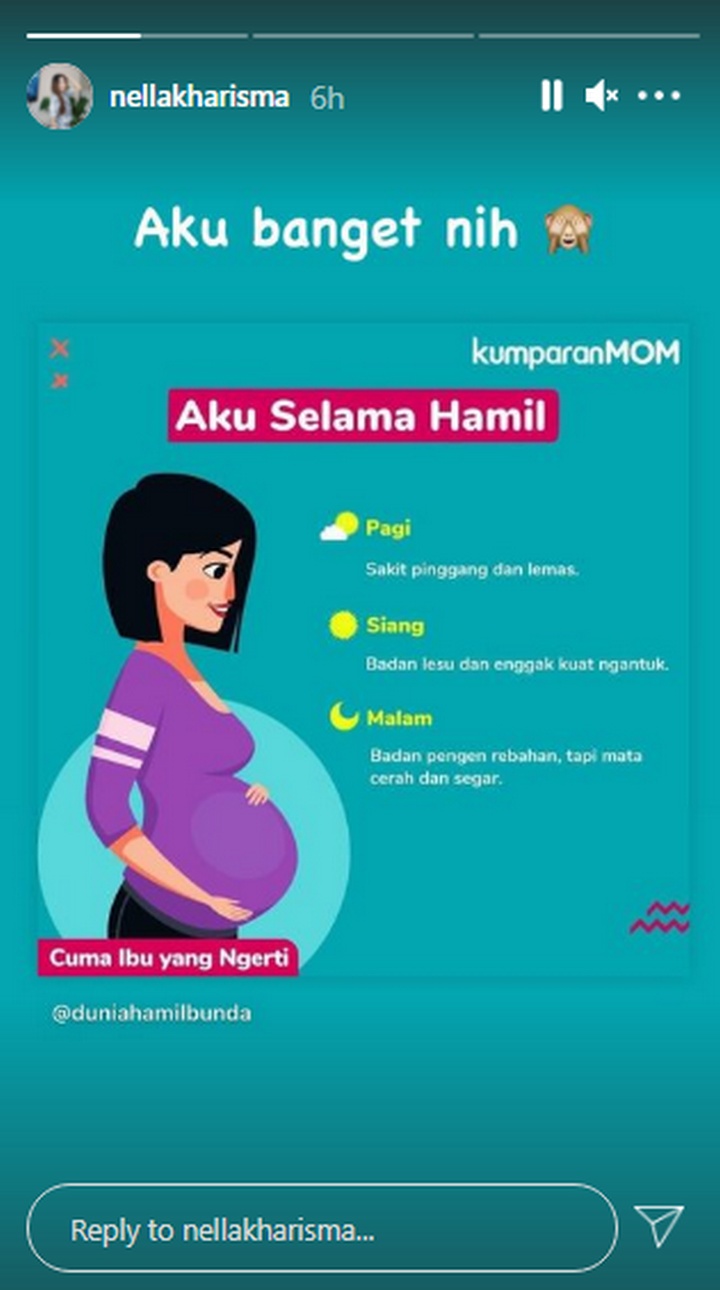 Nella Kharisma Curhat Kehamilan