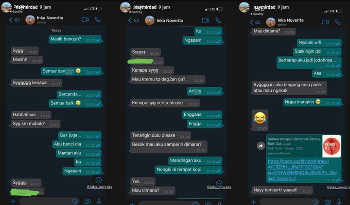 Naysila Mirdad Tiba-tiba Chat Teman Pakai Kata-kata Kasar, Faktanya Bikin Ngakak