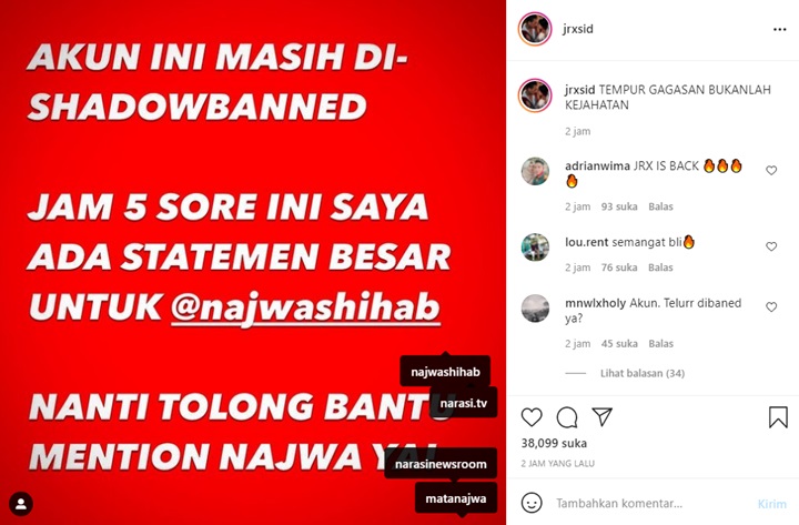 Siapkan Hal Ini, Jerinx SID Ajak Najwa Shihab Adu Gagasan