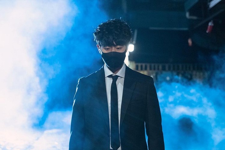 masker tak bisa menutupi ketampanan Jo Byeong Gyu
