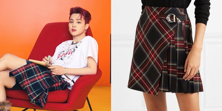 Jimin BTS Tuai Pujian Berani Pakai Rok Mini untuk Foto Konsep Album