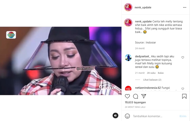 Pernah Ngontrak Bareng, Melly Goeslaw Nangis Ceritakan Masa Lalu Mendiang Nike Ardilla