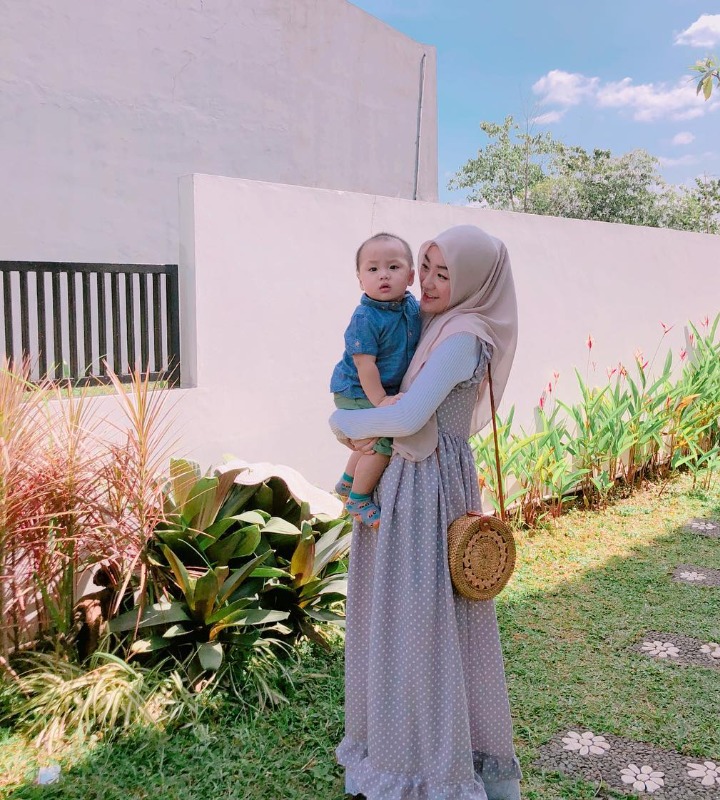 Potret Manis Bareng Anak