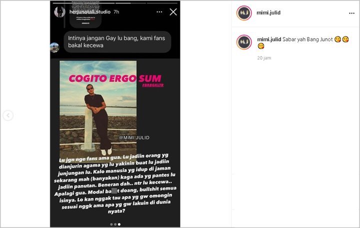 Dilarang Jadi Penyuka Sesama Jenis Agar Fans Tak Kecewa, Begini Jawaban Herjunot Ali