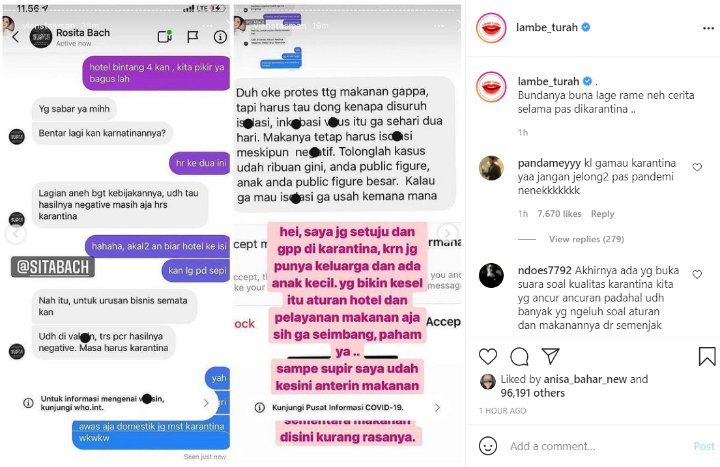 Ibunda Rachel Vennya Menolak Karantina?