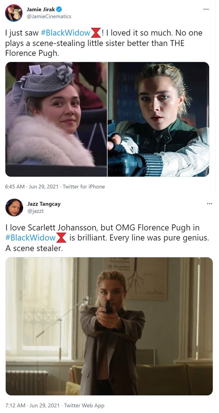 Bukan Scarlett Johansson, Aktris Ini yang Curi Perhatian di \'Black Widow\' Disney