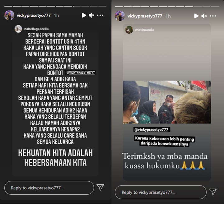 Vicky Prasetyo Berterima Kasih Usai Dituntut 8 Bulan Penjara, Adik Bongkar Kisah Pilu Ini