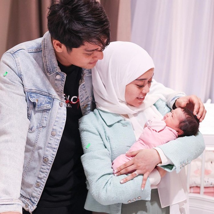Potret Simulasi ala keluarga bahagia Lesty dan Bilar
