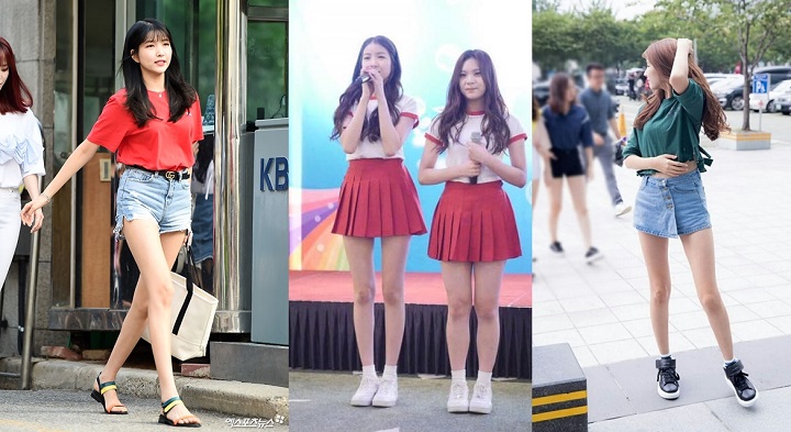 Sowon G-Friend Pose Berdiri Terbalik Saat Lakukan Pilates, Kaki Panjang Jadi Bahan Gosip