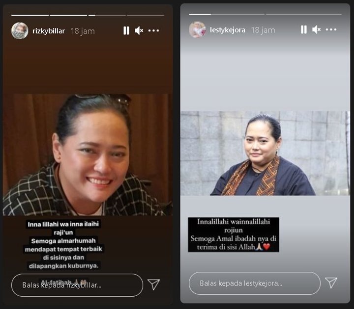 Pernah Diramal Soal Pernikahan, Rizky Billar - Lesty Tunjukkan Reaksi Usai Kabar Mbak You Tutup Usia