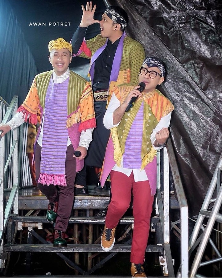 Gilang dirga dengan ramzi dan irfan hakim