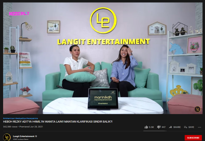 Razer Patricia Bongkar Hal Nakal Saat Pacaran, Rezky Aditya-Citra Kirana Pamer Kemesraan-Topik Pagi