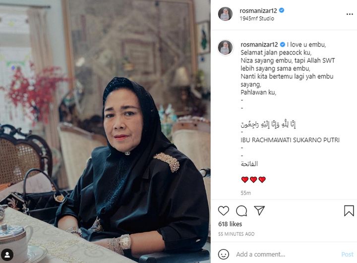 Rahmawati Soekarnoputri di Mata Rosmanizar Eks Enji Ayu Ting TIng
