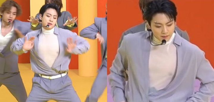 Penampilan Seksi Jungkook BTS Pakai Baju Tembus Pandang di SiriusXM Bikin Fans Heboh