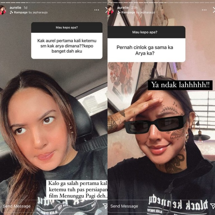Aurelie Moeremans Blak-balakan Soal Adegan Ciuman dengan Arya Saloka: Lama Banget