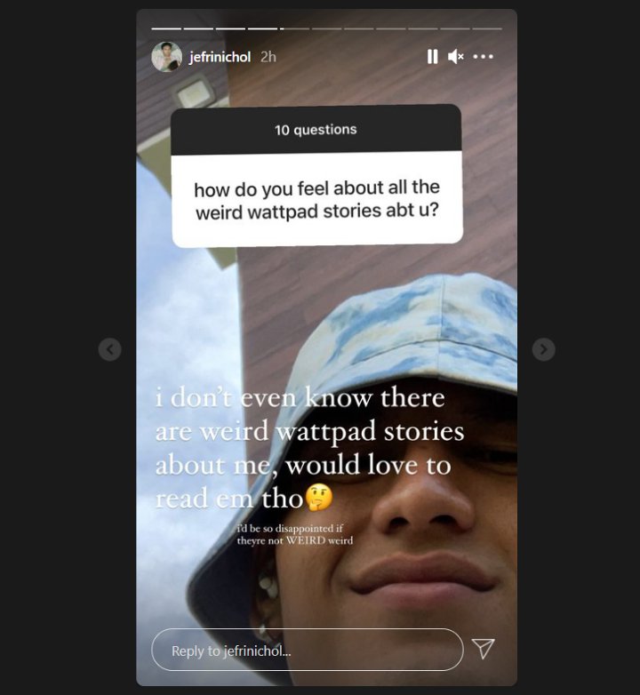 Jefri Nichol Tanggapi Cerita Wattpad \'Aneh\' tentangnya, Marah?