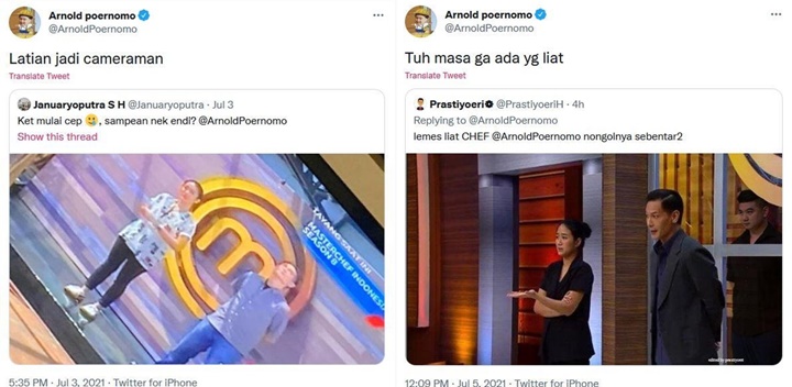 Chef Arnold Ngegas Dibilang Chef Juna Kena Covid-19, Bongkar Alasan Kocak Absen dari \'MCI\' Spesial