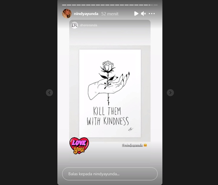 Jawaban Bijak Nindy Ayunda