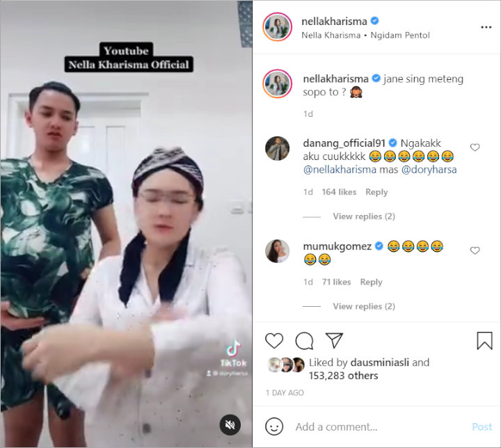 Nella Kharisma dan Dory Harsa