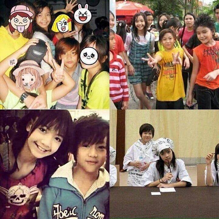 Potret BamBam GOT7 dan Lisa BLACKPINK masa kecil