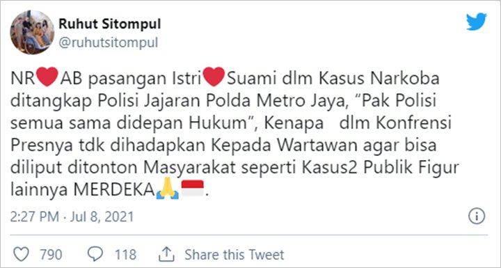 Nia Ramadhani Ruhut Sitompul