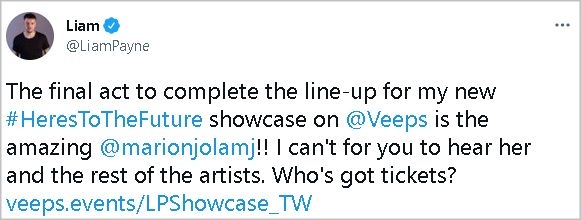 Marion Jola Bakal Tampil dalam Showcase Online Liam Payne Eks One Direction, Auto Trending