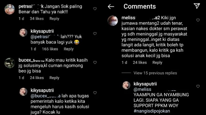 Kiky Saputri Tanggapi Kritik Pedas Netizen Soal Video \'Welcome To Indonesia\': Kocak Lu