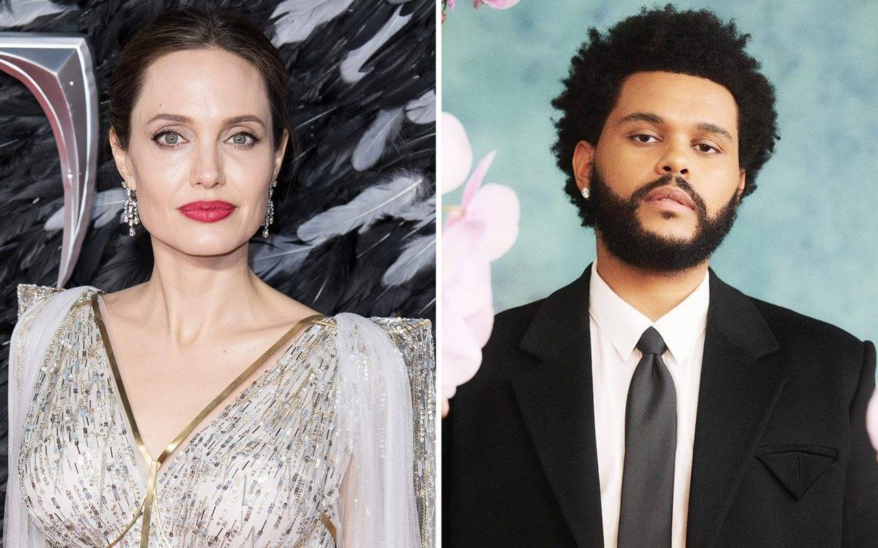 Usai Dirumorkan Berkencan, Angelina Jolie Dan The Weeknd Kepergok Hadir Dikonser Yang Sama