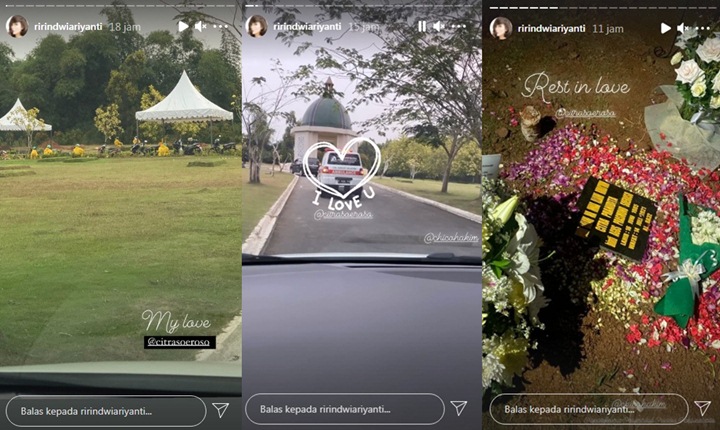 Ririn Dwi Ariyanti Antarkan Citra Soeroso ke Peristirahatan Terakhir
