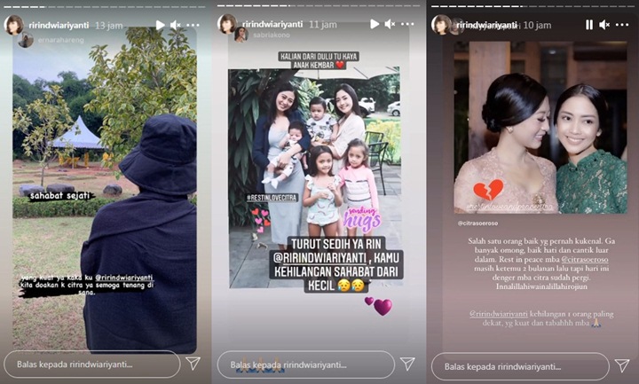 Ririn Dwi Ariyanti Antarkan Citra Soeroso ke Peristirahatan Terakhir