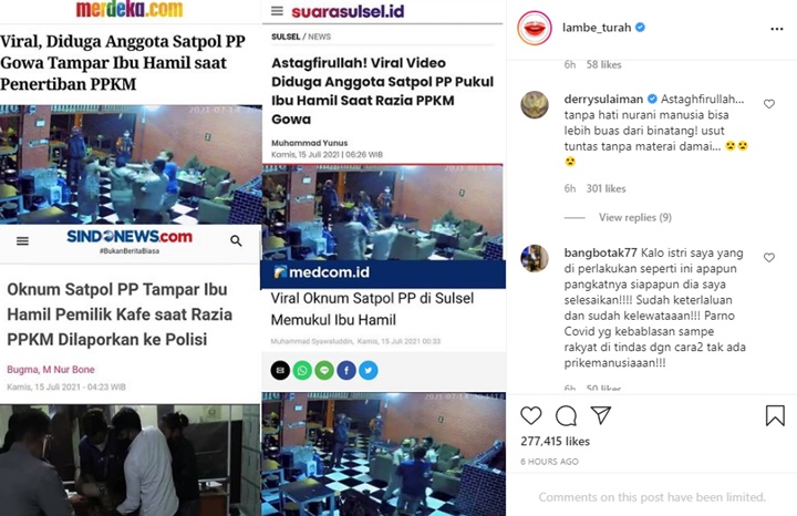 Ustaz Derry Sulaiman Murka Lihat Oknum Satpol PP Tampar Ibu Hamil, Minta Diusut Tuntas