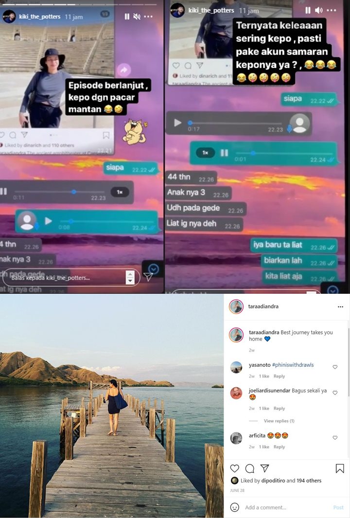 \'Dikepoin\' Nikita Mirzani, Gaya Seksi Tara Pacar Dipo Latief Pakai Swimsuit Bikin Insecure?