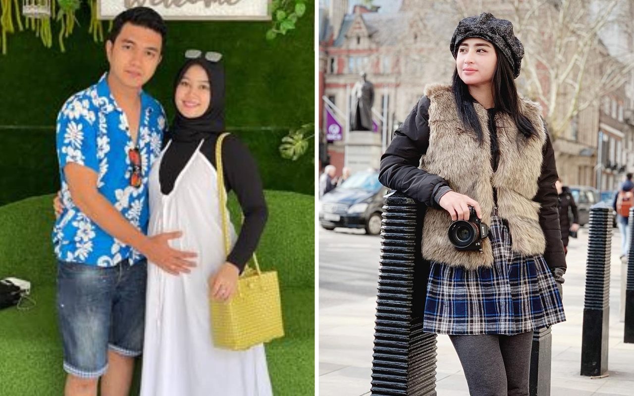 Cemburu, Istri Aldi Taher Labrak Dewi Persik yang Asyik Tiduran di Paha Suaminya