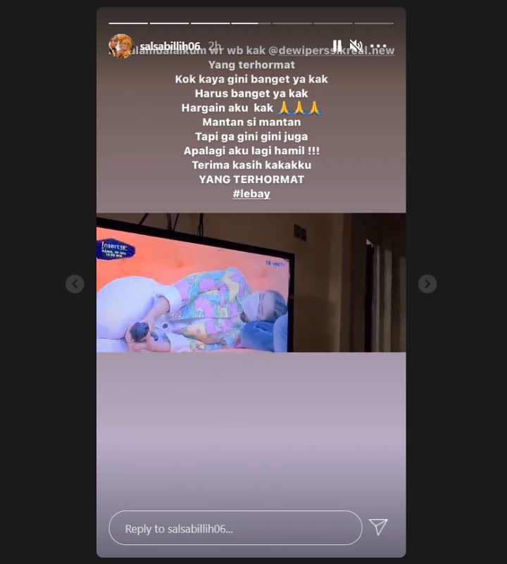 Cemburu, Istri Aldi Taher Labrak Dewi Persik yang Asyik Tiduran di Paha Suaminya
