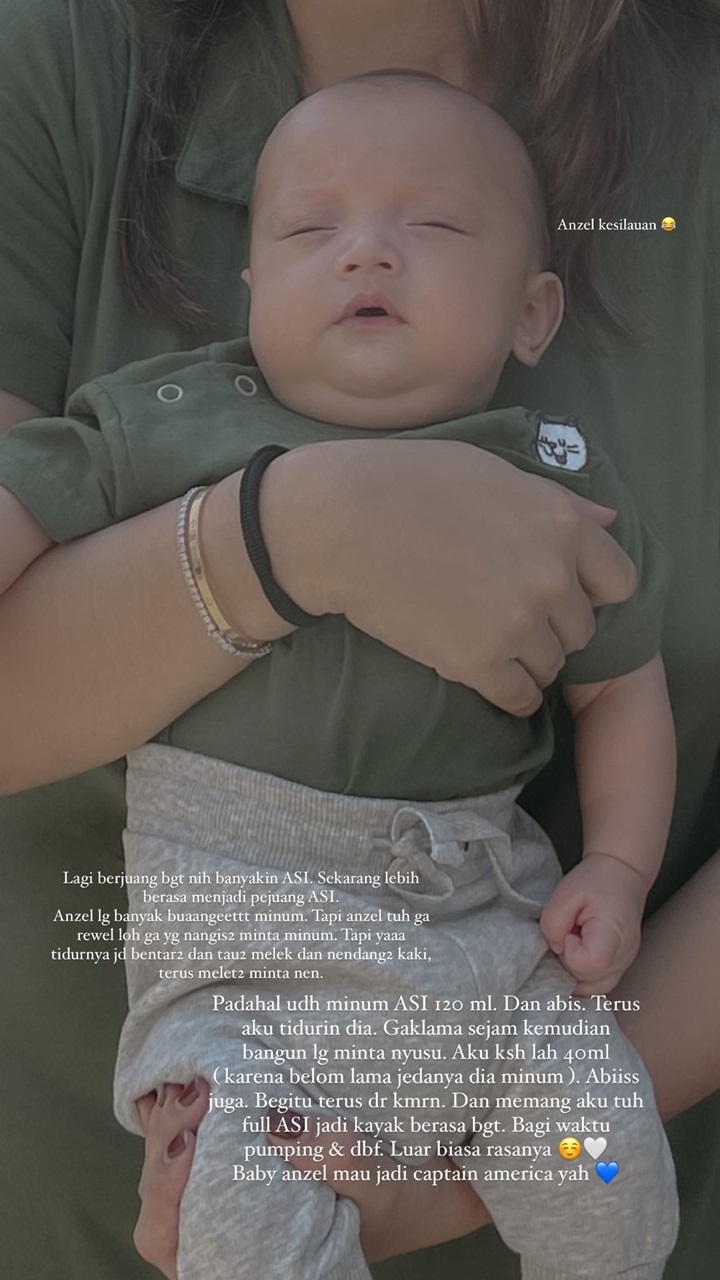 Beber Perjuangan Indah Usai Baby Anzel Dilarikan ke IGD, Audi Marissa: Mau Jadi Captain America Yah