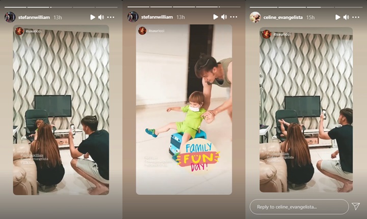 Stefan William Akhirnya Pulang dan Temui Celine Evangelista, Penampilan Brewok Jadi Sorotan