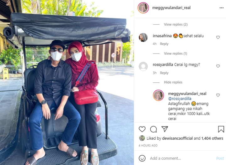 Meggy Wulandari Berencana Kembali ke Jakarta, Cerai Lagi?
